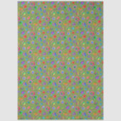 Crystalline Riverbed Moss Green Tissuepapier (Voorkant)