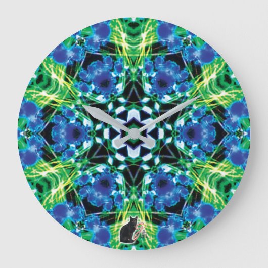 Crystalmarine Kaleidoscoop Grote Klok (Voorkant)