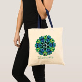 Crystalmarine Namaste Kaleidoscope Tote Bag (Voorkant (product))