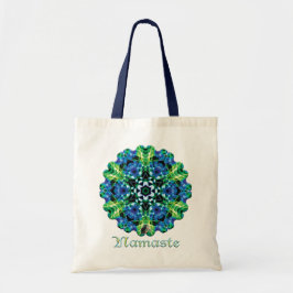 Crystalmarine Namaste Kaleidoscope Tote Bag