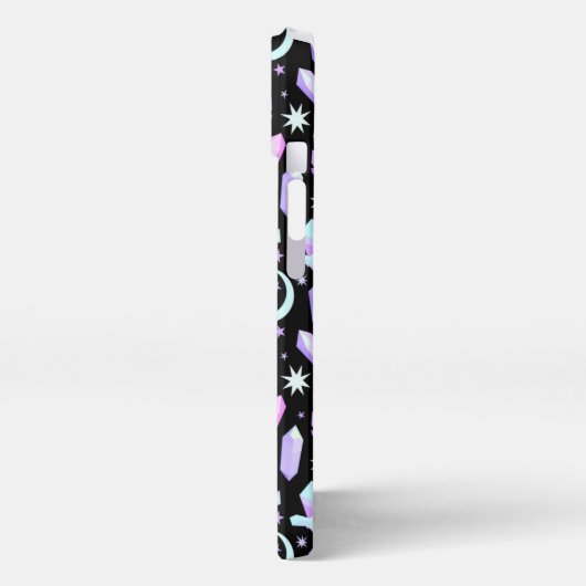 "Crystals and moons" сase iPhone Hoesje (Linkerkant)