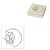 Crystals Elegant Custom Name uit de bibliotheek va Rubberstempel (Gestempeld)