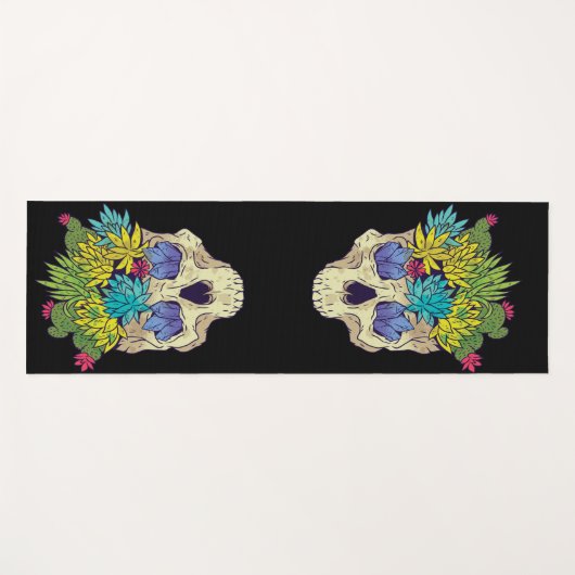 Crystals en Succulenten Yogamat (Voorkant (horizontaal))