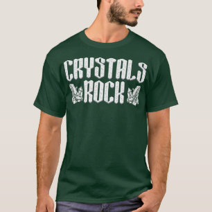 Crystals Harder dan Rock Stone Elements Crystal 4 T-shirt