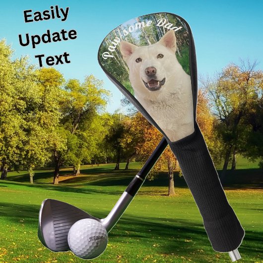 Crystal's Husky Dog Golf Head Hoesje Golfheadcover