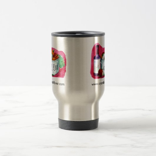 Crystal's lokale smaakreismicrofoon reisbeker (Center)