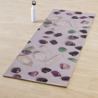 Crystals Pareltjes Energy Vibes Design Yoga Mat