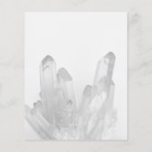 Crystals Spa Salon Services Menu (Achterkant)