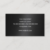 Crystals wissen en kant Visitekaartje (Achterkant)