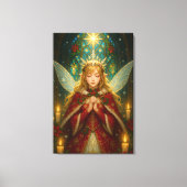 CS001_Charming Fairy - Christmas Edition #1 Canvas Afdruk (Voorkant)