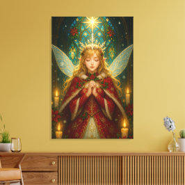 CS001_Charming Fairy - Christmas Edition #1 Canvas Afdruk