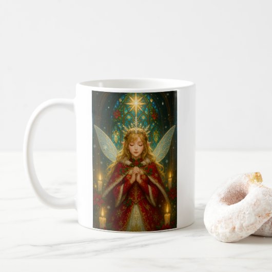 CS001_Charming Fairy - Christmas Edition #1 Koffiemok (Met donut)