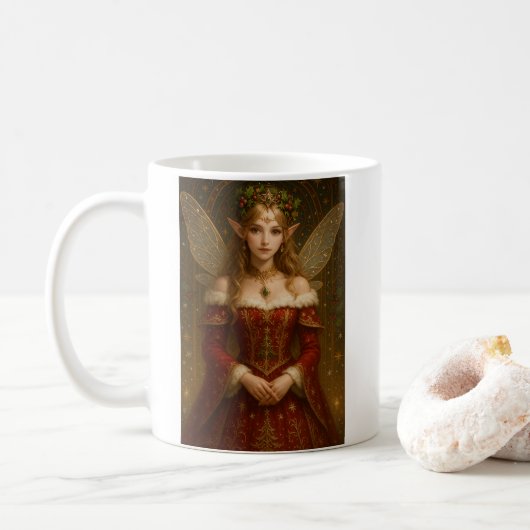 CS003_Charming Fairy - Christmas Edition #3 Koffiemok (Met donut)