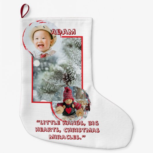 CS03 Christmas Stocking Grote Kerstsok (Voorkant)