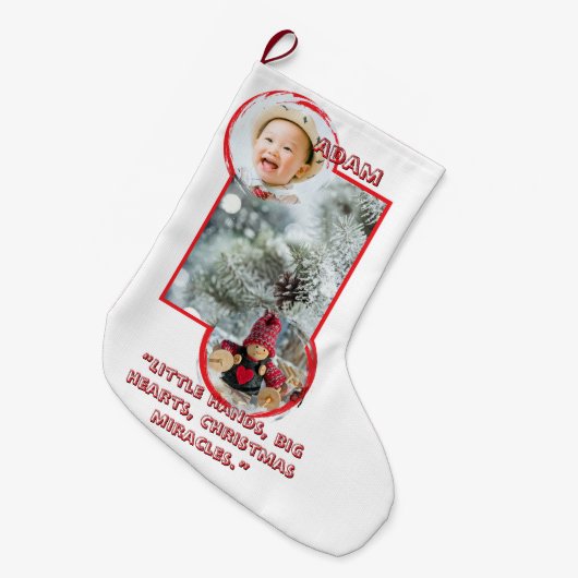 CS03 Christmas Stocking Grote Kerstsok (Voorkant (Hangend))