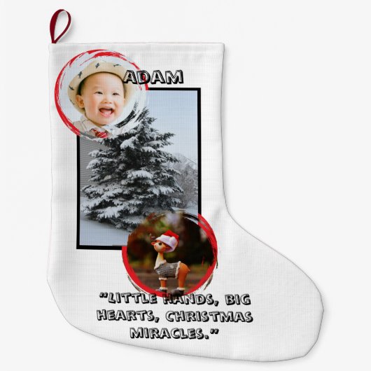 CS04 Christmas Stocking Grote Kerstsok (Voorkant)
