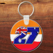 CS27repcirkel Sleutelhanger (Voorkant)