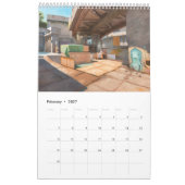 CS2 Olie Schilderijen Kalender van Shreyasfineart (Feb 2027)