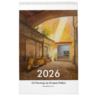 CS2 Olie Schilderijen Kalender van Shreyasfineart
