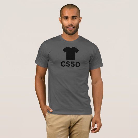 CS50-Shirt T-shirt (Voorkant volledig)