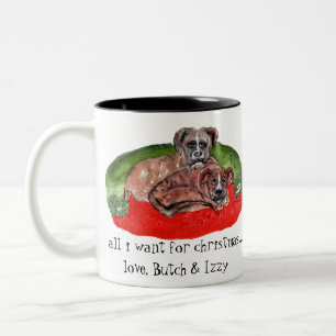 cs 80 Xmas 2019 Butch & Izzy001 (2) Tweekleurige Koffiemok