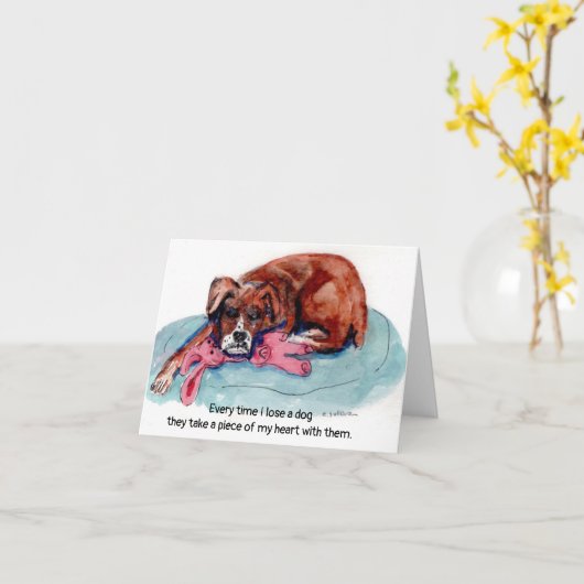 Cs. 82 Sputz, haar knuffelkonijn & helende boodsch Kaart (Gele Bloem)