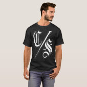 CS Con Safos met respect Chicano Mexican T-shirt (Voorkant volledig)