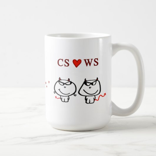"CS hart WS" Koffiemok (Rechts)