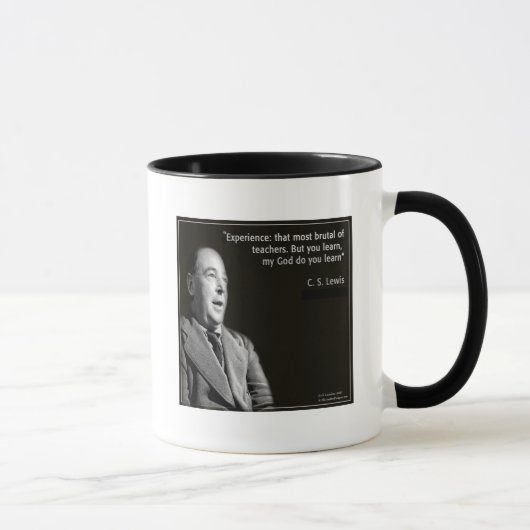 CS Lewis "Mijn God" citaat Mok (Rechts)