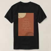 CS Lewis Quotes Ik geloof in het christendom zoals T-shirt (Design voorkant)