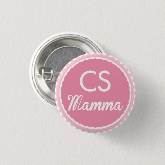 CS Mamma Ronde Button 3,2 Cm (Voorkant /achterkant)