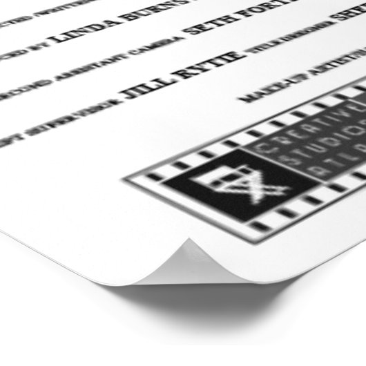 CSA-Poster voor hart en ziel 27x40 Poster (Hoek)