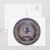 CSA SEAL BRIEFKAART (Voorkant / Achterkant)