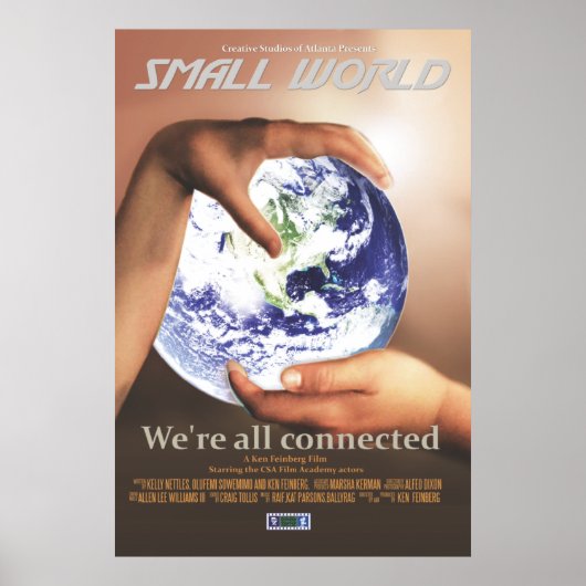 CSA Small World 27X40 Movie-Poster Poster (Voorkant)