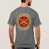 CSC - 2e Bataljon Mississippi Cavalerie T-shirt (Achterkant)