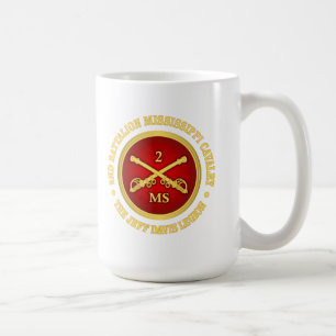 CSC-2e slagplaats Mississippi Cavalry Koffiemok