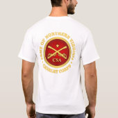 CSC - Leger van het Noord-Virginia Cavalry Corps T-shirt (Achterkant)