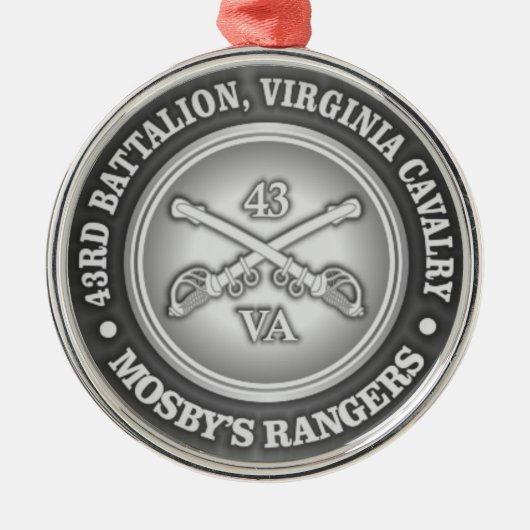 CSC - Mosby's Rangers Metalen Ornament (Voorkant)