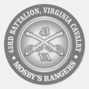 CSC - Mosby's Rangers Ronde Sticker