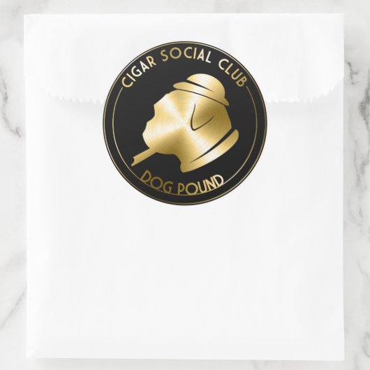 CSC Sticker Gold (Tas)