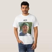 Cschm, 40! t-shirt (Voorkant volledig)
