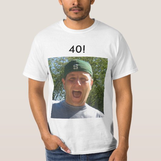 Cschm, 40! t-shirt (Voorkant)