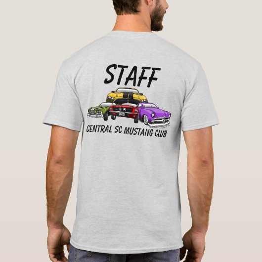 CSCMC Auto Show Personeel T-shirt (Achterkant)