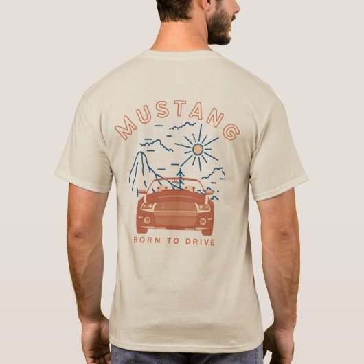 CSCMC Wave Born to Drive T-Shirt (Achterkant)