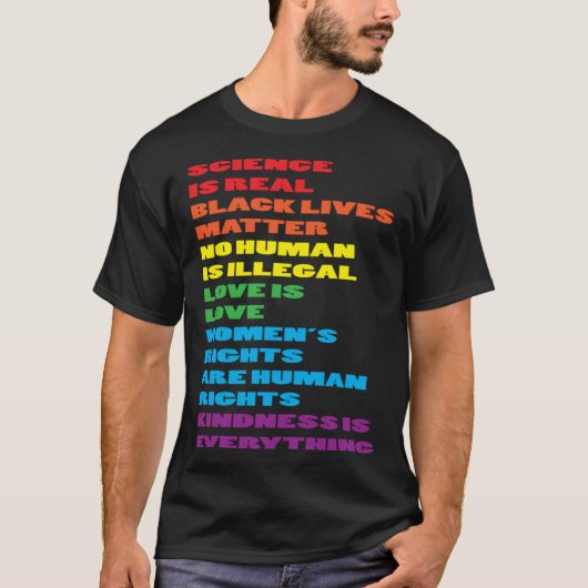 CSD LGBTQIA Parade Acceptance Ally Flag Love Proud T-shirt (Voorkant)