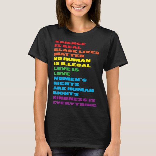 CSD LGBTQIA Parade Acceptance Ally Flag Love Proud T-shirt (Voorkant)