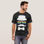 CSD LGBTQIA Parade Acceptance Ally Flag Love Proud T-shirt (Voorkant volledig)