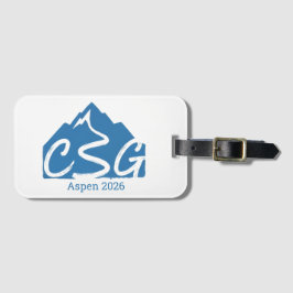 CSG Bagtag - Aspen 2026 Bagagelabel
