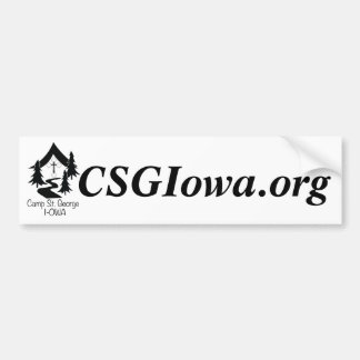 CSG Classic Bumpersticker