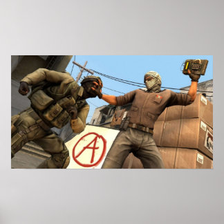 Csgo CT versus T Poster